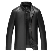 Load image into Gallery viewer, SHUJIN Winter Mens Genuine Leather Jackets Brand Real 100% Sheepskin Coat Jaqueta Couro Male Genuine Leather Jacket for Men