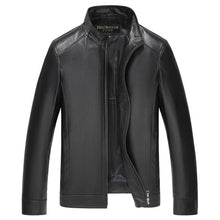 Load image into Gallery viewer, SHUJIN Winter Mens Genuine Leather Jackets Brand Real 100% Sheepskin Coat Jaqueta Couro Male Genuine Leather Jacket for Men